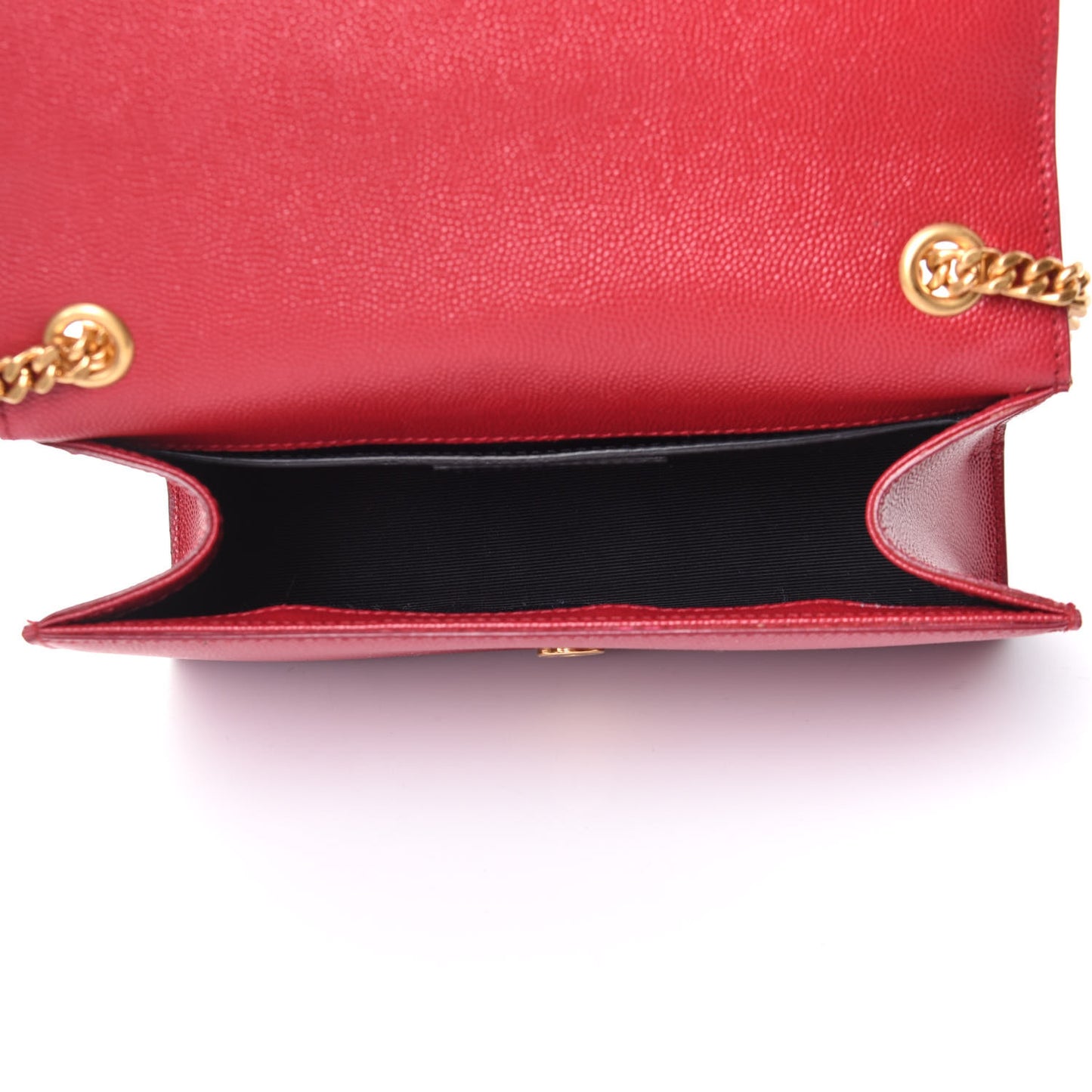 Grain De Poudre Small Deconstructed Monogram Kate Satchel Red