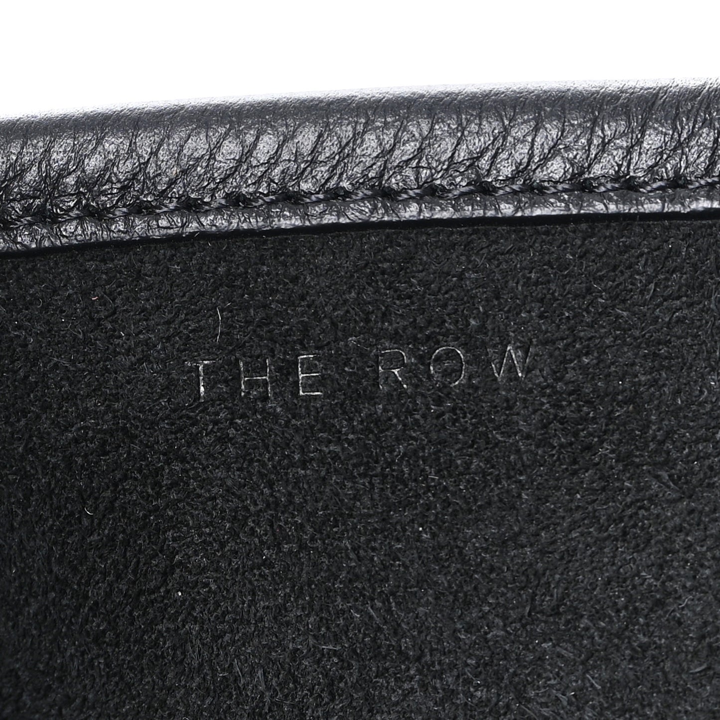 Grained Calfskin Medium N/S Park Tote Black