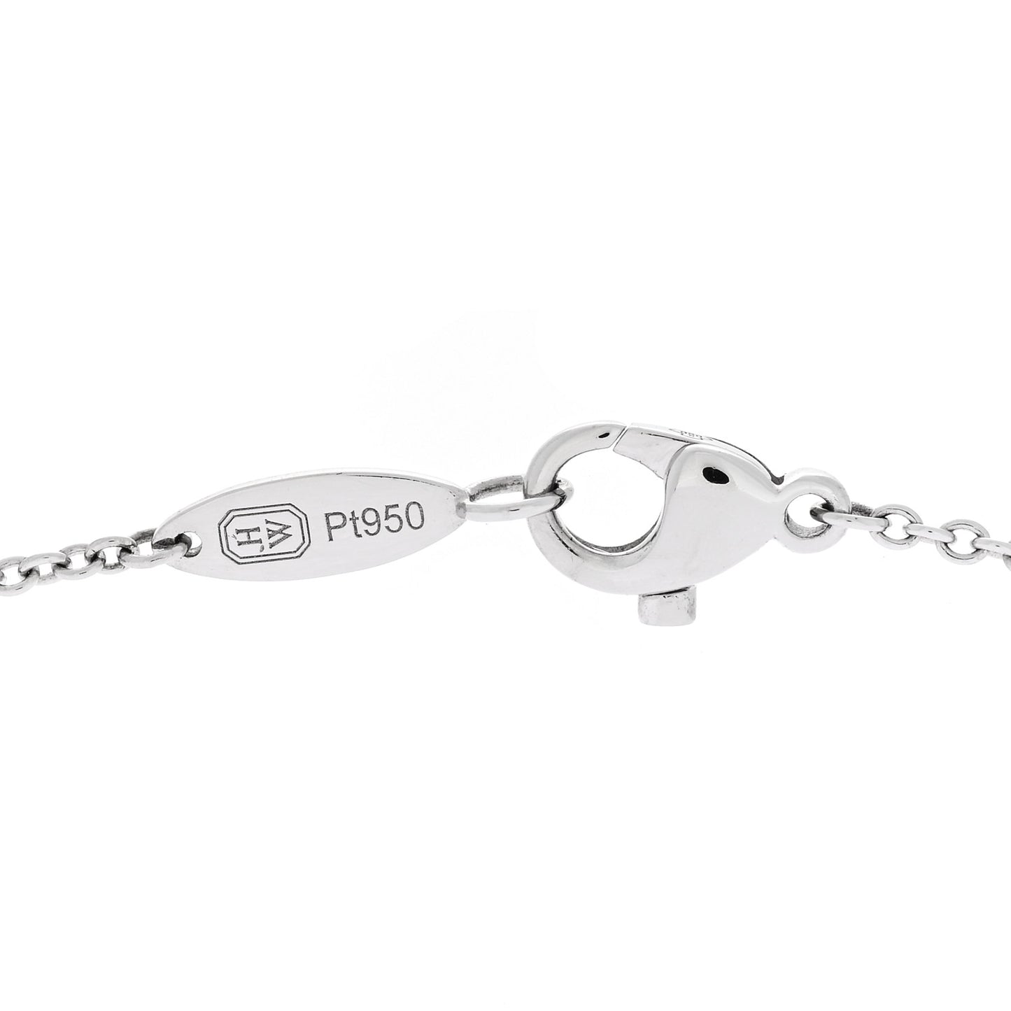 Platinum Diamond Forget-Me-Not Multi Motif Pendant Necklace