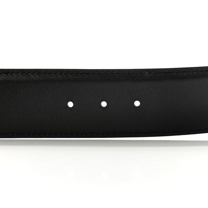 Hermes Box Chamonix 32mm H Belt 80 32 Black Gold 6 of 11