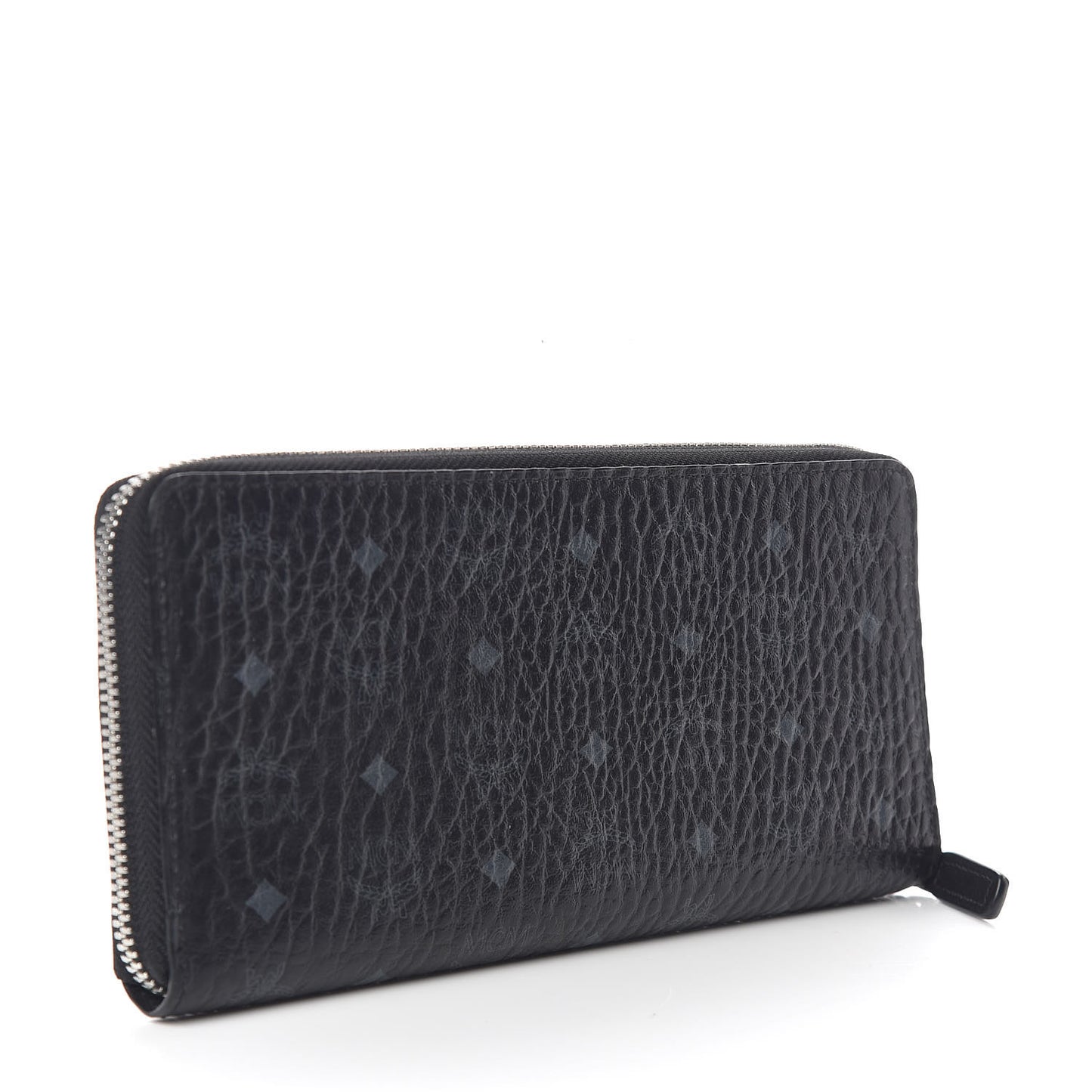 Visetos Large Zip Around Wallet Black