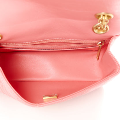 Chanel Aged Calfskin Quilted 2.55 Reissue Mini Flap Pink 5 of 11