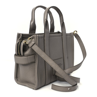 Marc Jacobs Grained Calfskin Small The Tote Bag Cement 2 of 11