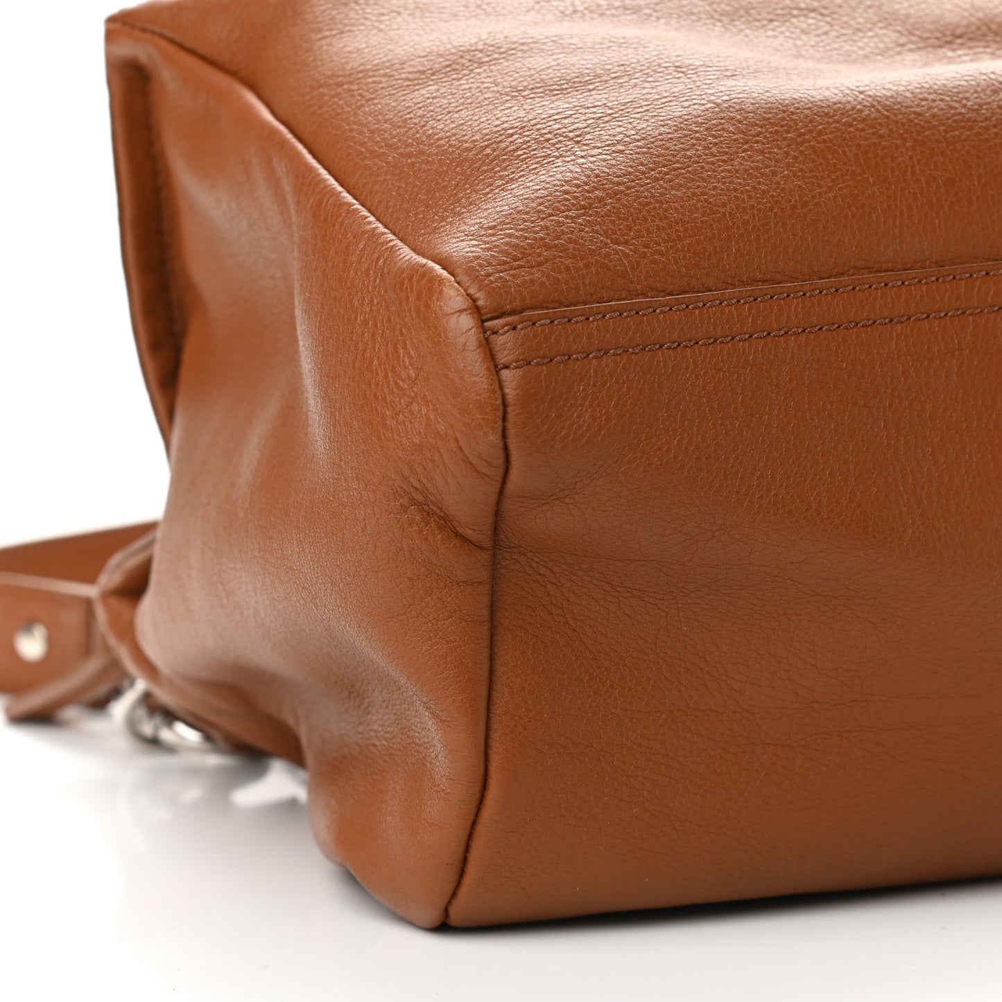 Calfskin Medium Bolt Stud Pandora Brown
