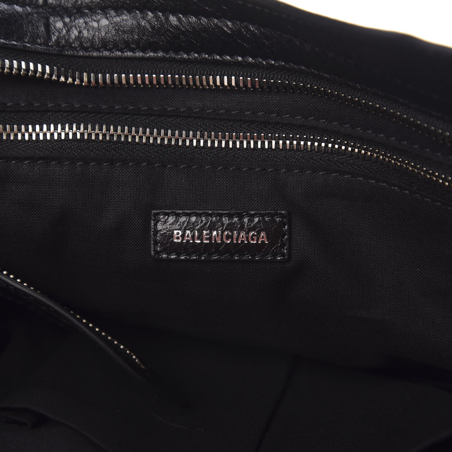 Balenciaga Agneau Classic Silver Hardware City Black 6 of 9