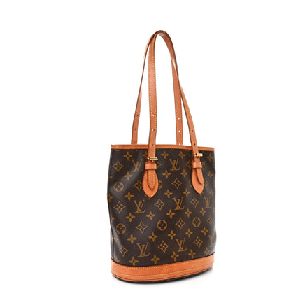 Louis Vuitton Monogram Petit Bucket 23 3 of 13