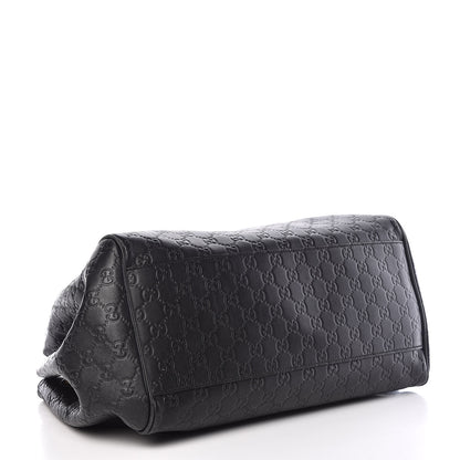 Gucci Guccissima Medium Emily Shoulder Bag Black 4 of 13