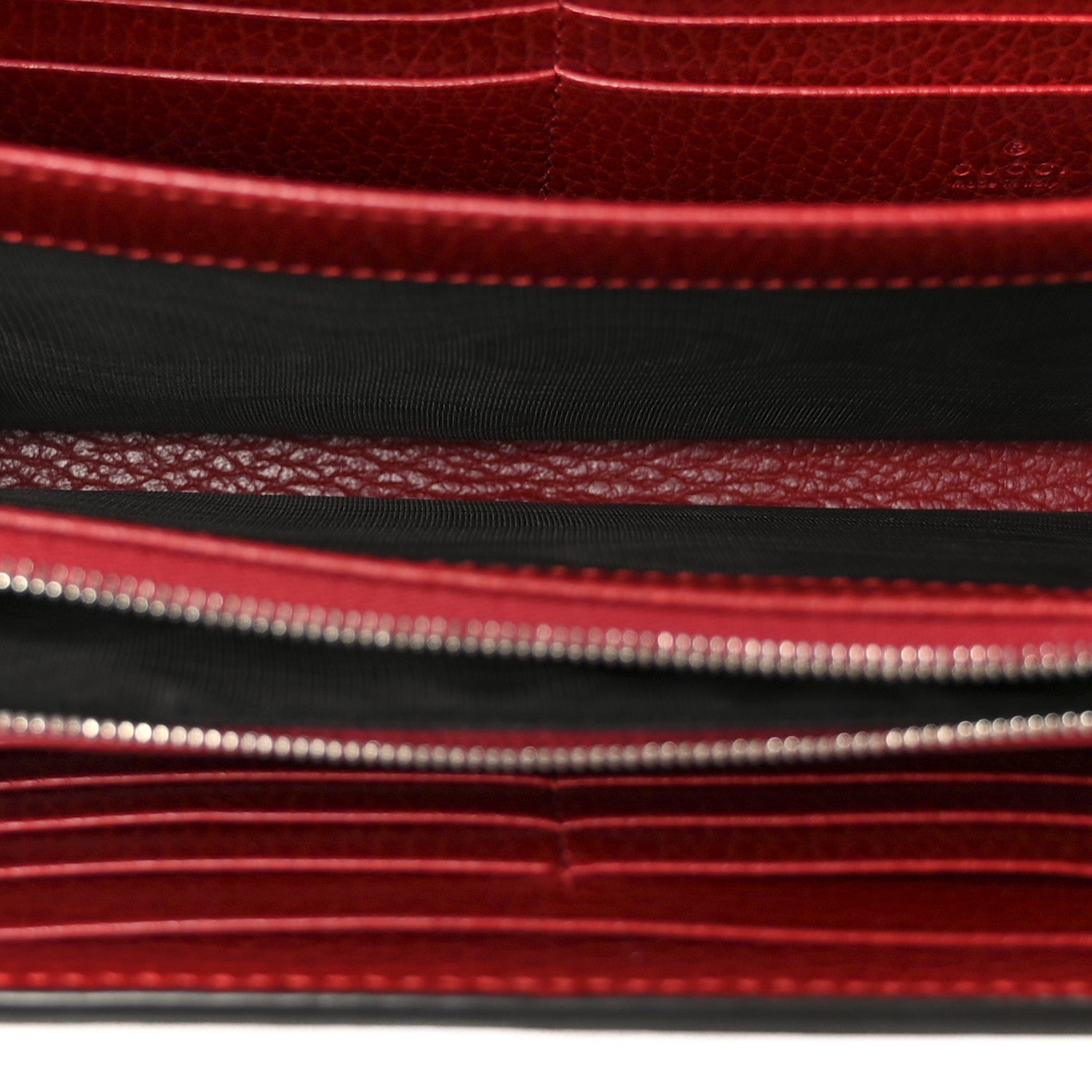 Gucci Calfskin Mini Dionysus Chain Wallet Hibiscus Red 1863462