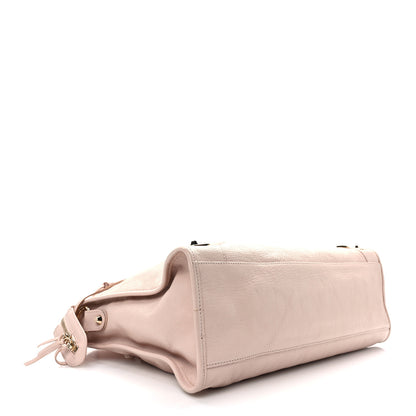 Balenciaga Chevre Silver Metallic Edge Hardware City Rose Aubepine Bois de Rose 5 of 13