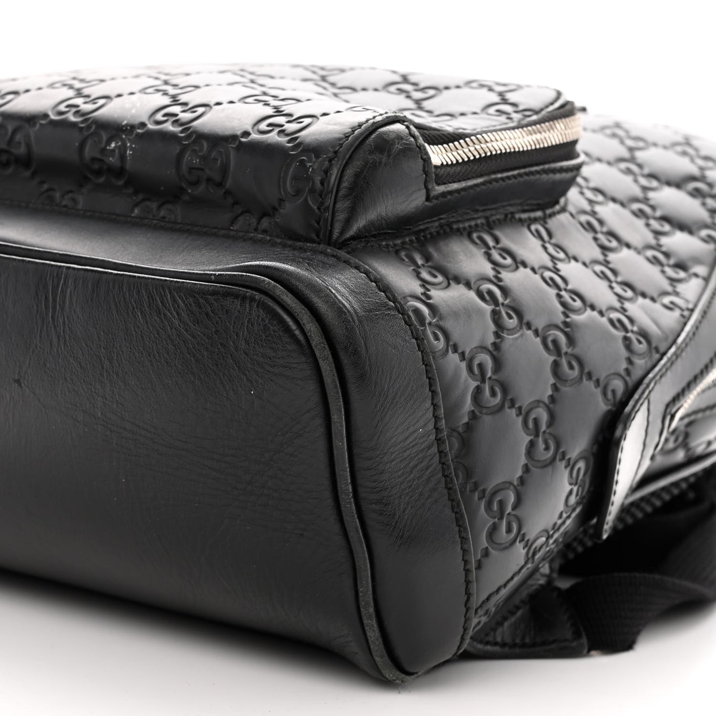 Guccissima Signature Small Day Backpack Black