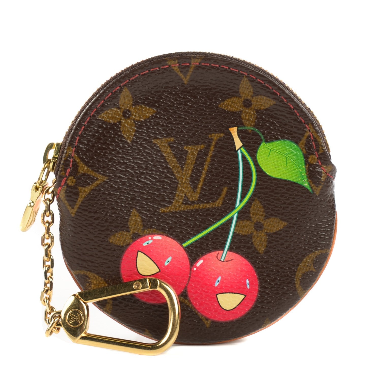 Louis Vuitton Monogram Cerises Round Coin Purse 1 of 7
