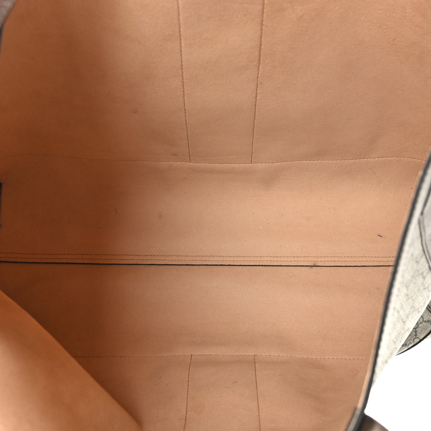 GG Supreme Monogram Web Ophidia Tote Brown