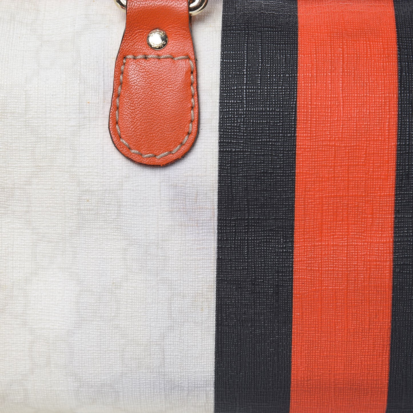 GG Plus Monogram Web Stripe Small Joy Boston Orange