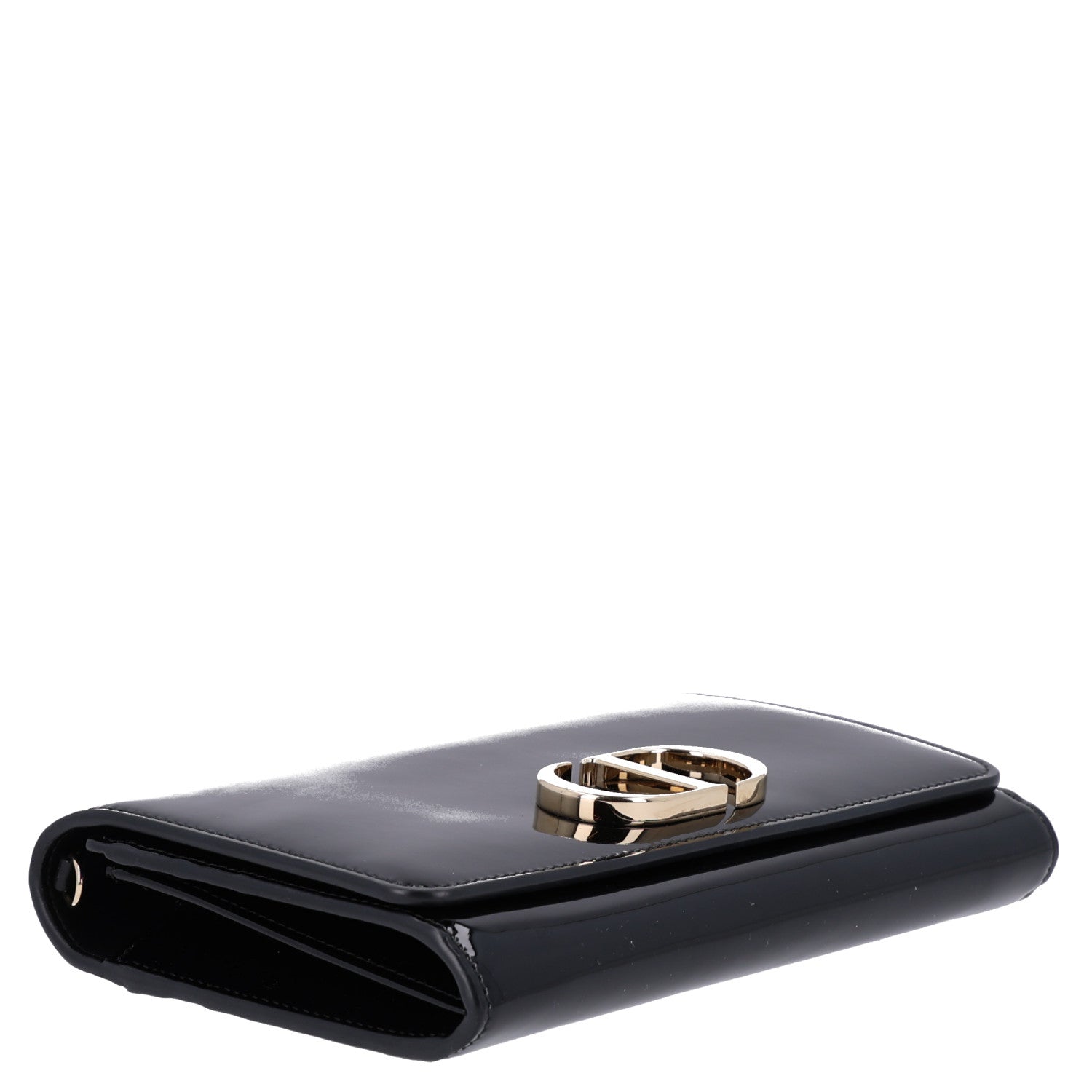 Christian Dior Patent 30 Montaigne Pouch Black 4 of 10