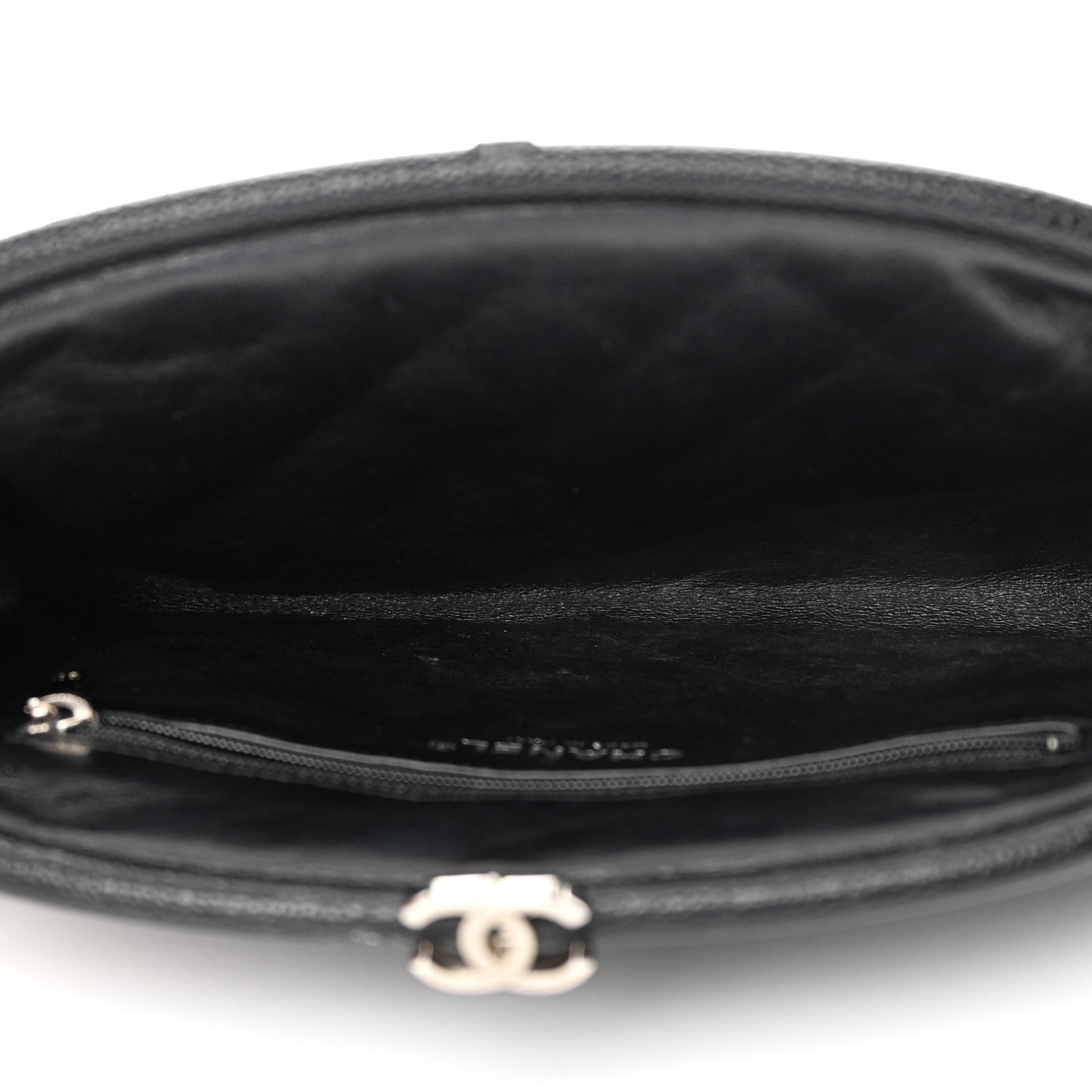 Chanel Caviar Quilted Timeless Clutch Black 5 of 13