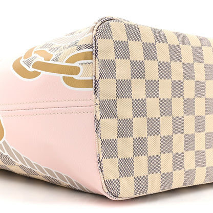 Louis Vuitton Damier Azur Nautical Neverfull MM 10 of 10