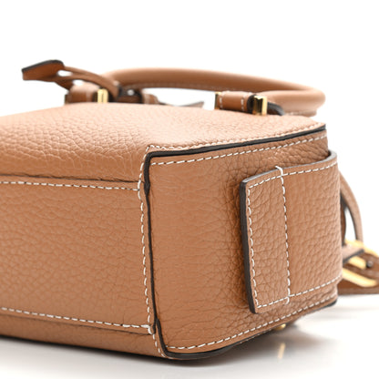 Delvaux Taurillon Soft Nano Cool Box Satchel Vegetal Ivory 9 of 9