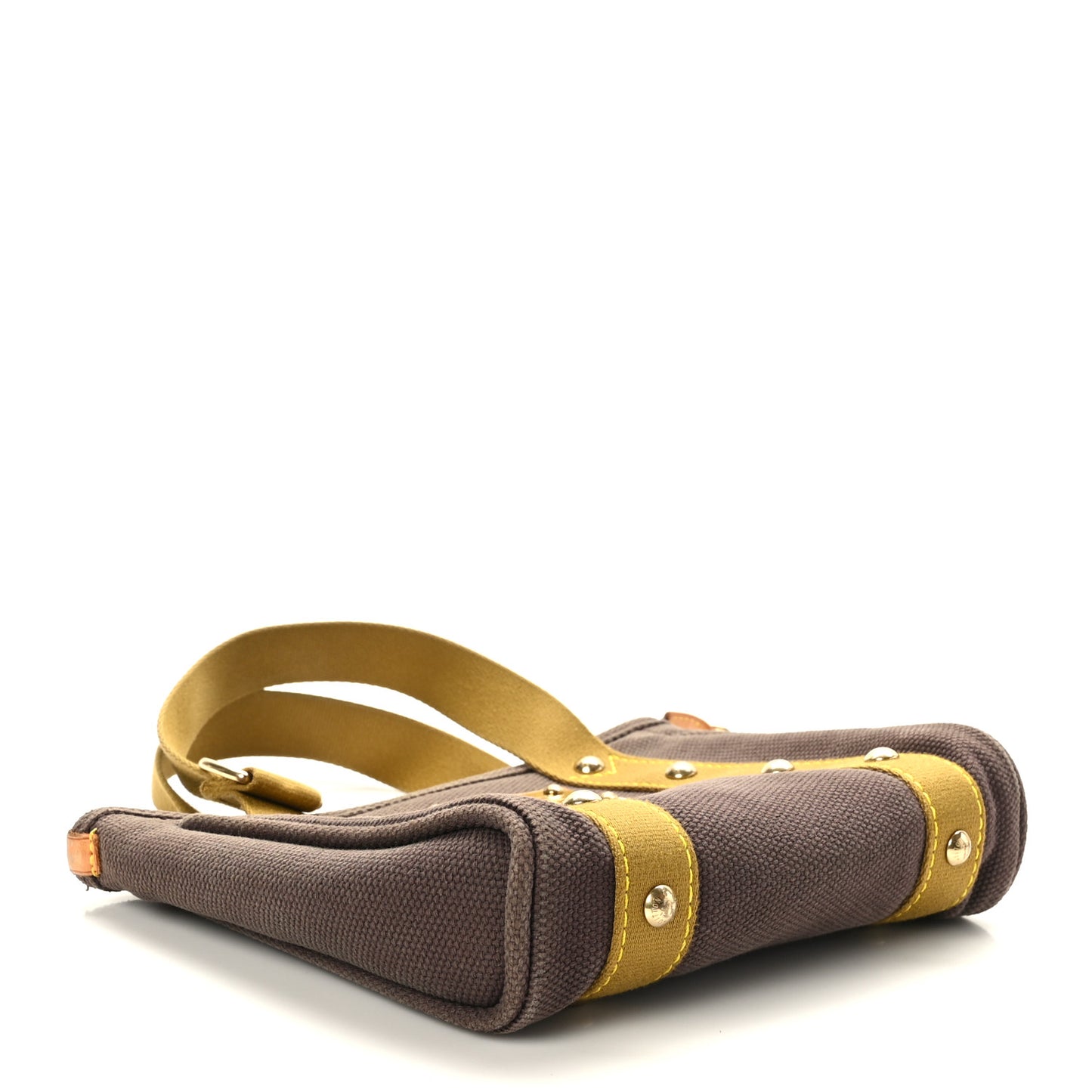 Toile Antigua Cabas PM Brown Kaki