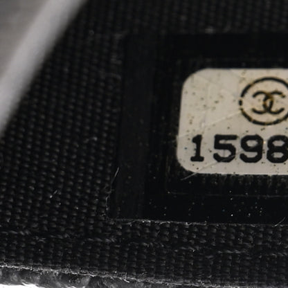 Chanel Caviar Timeless CC Wallet On Chain WOC Black 8 of 13