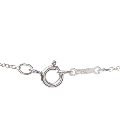 Tiffany Sterling Silver 9mm Elsa Peretti Bean Pendant Necklace 5 of 6