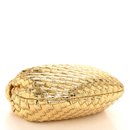 Bottega Veneta Metallic Nappa Intrecciato Mini Jodie Gold 4 of 10