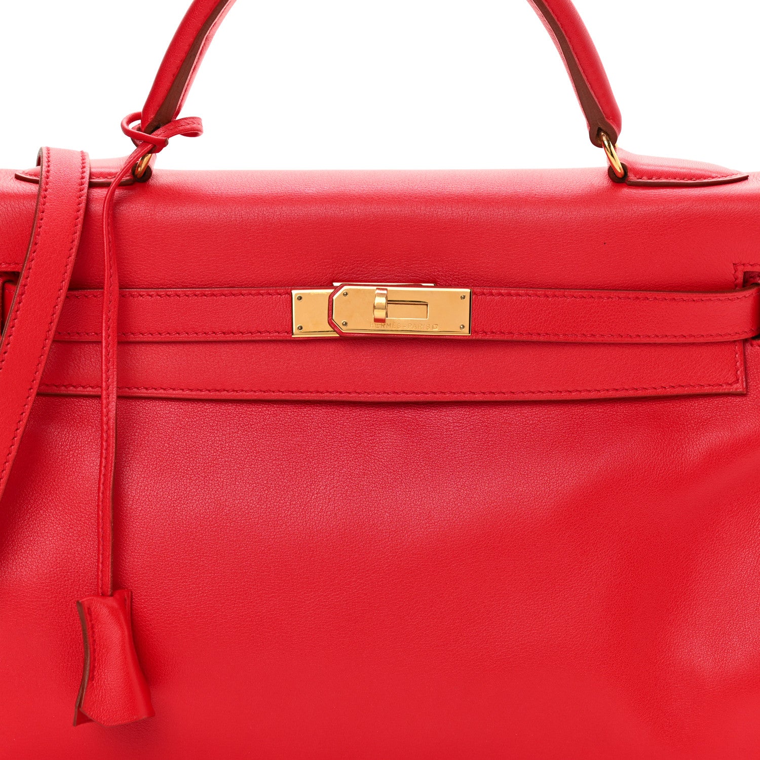Hermes Gulliver Kelly Retourne 32 Rouge Vif 34 of 40