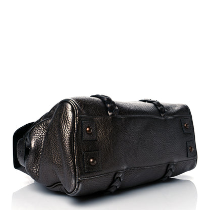 Mulberry Metallic Classic Grain Braided Bayswater 4 of 10