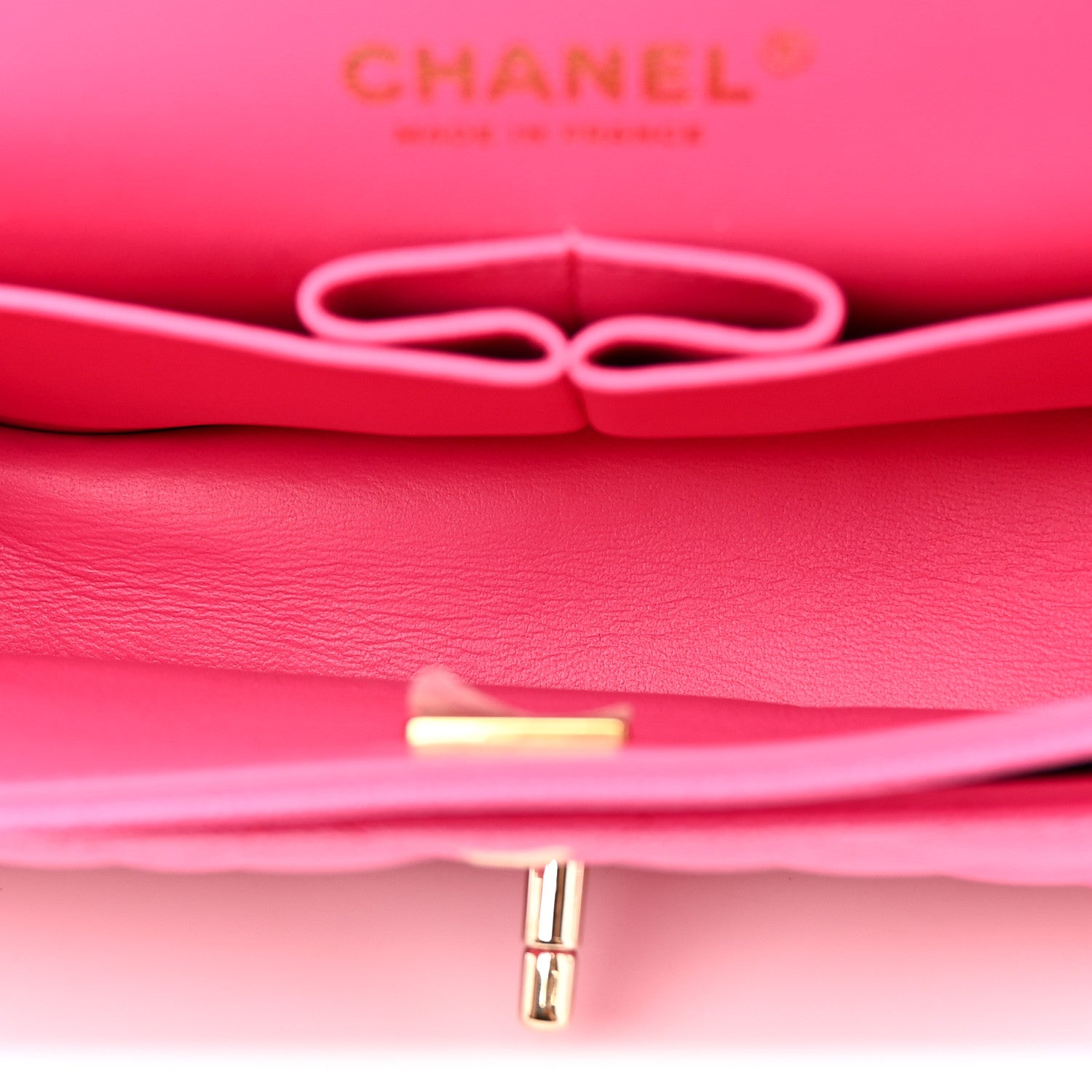 Chanel Caviar Quilted Medium Double Flap Pink Pink 5 of 11