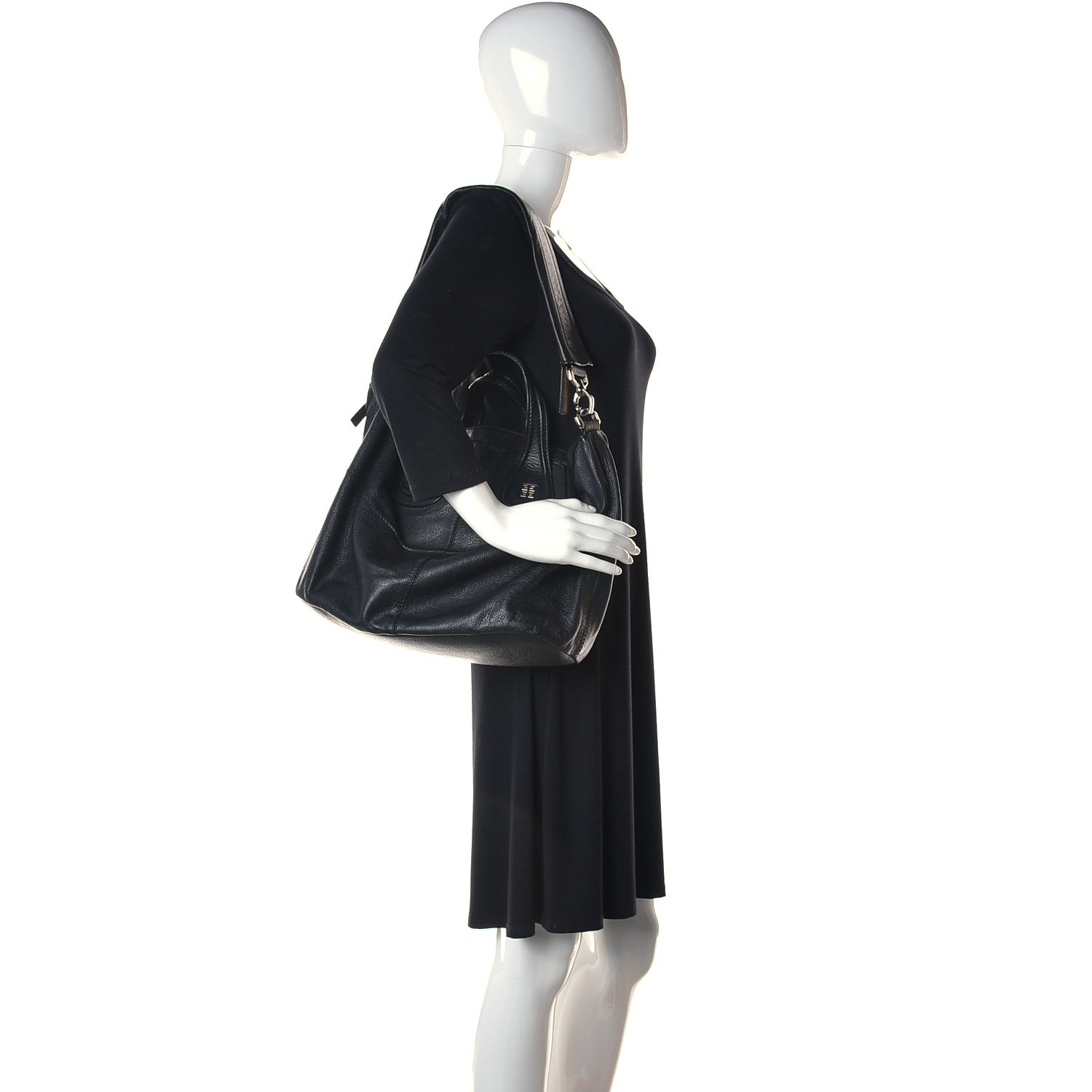 Givenchy Sugar Goatskin Large Nightingale Black 2 of 12