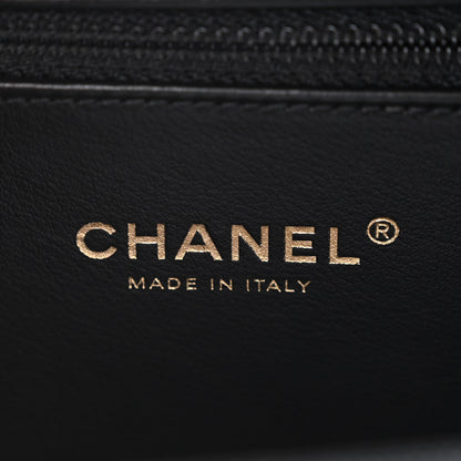 Chanel Caviar Quilted Medium CC Filigree Vanity Case Black 6 of 10