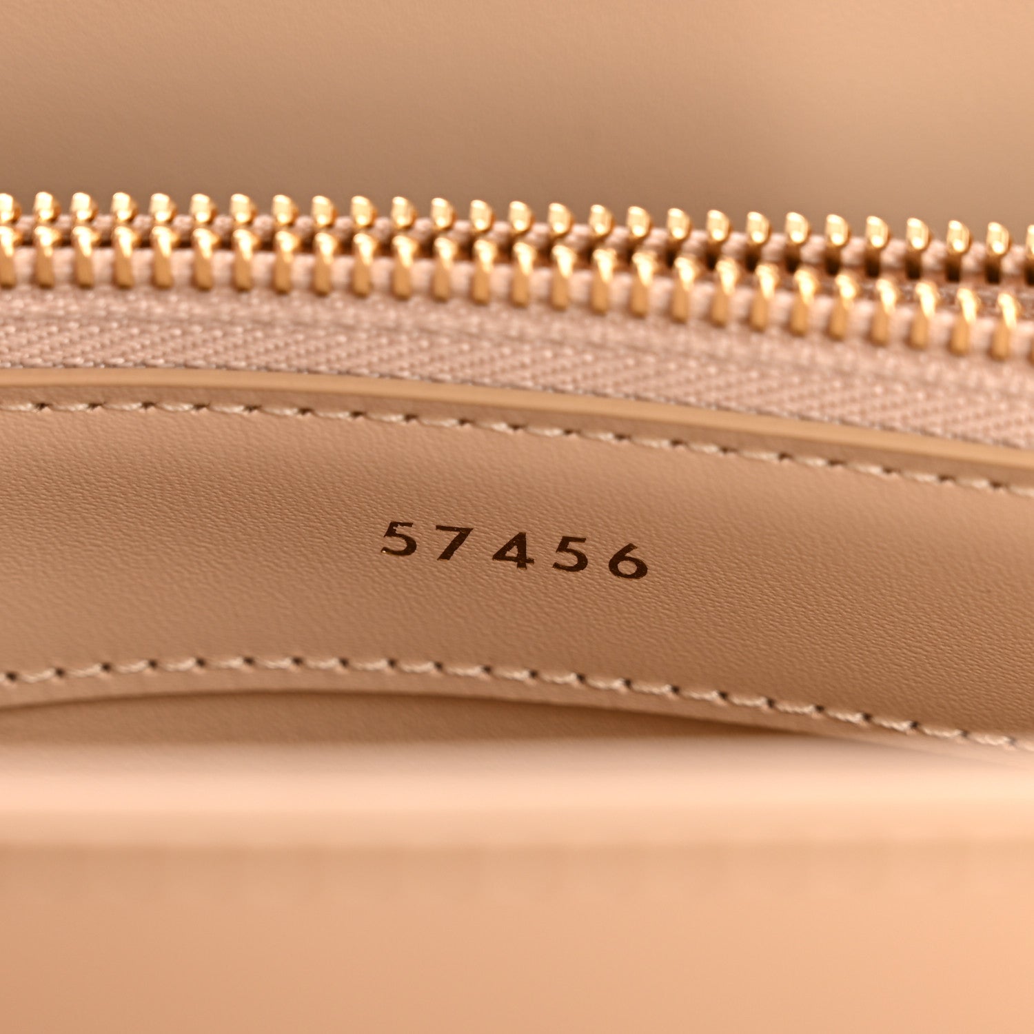 Celine Satinated Calfskin Small 16 Top Handle Bag Nude 10 of 16