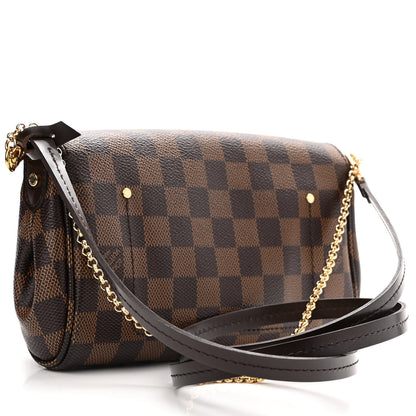 Louis Vuitton Damier Ebene Favorite PM 3 of 12