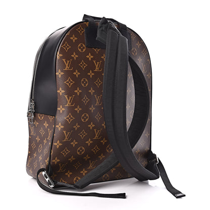 Louis Vuitton Monogram Macassar Josh Backpack 3 of 10