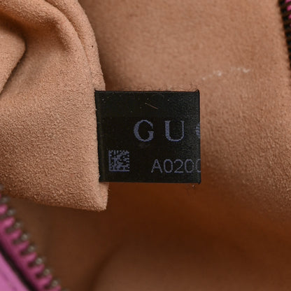 Gucci Calfskin Matelasse Medium GG Marmont Shoulder Bag Candy Mousse 8 of 20