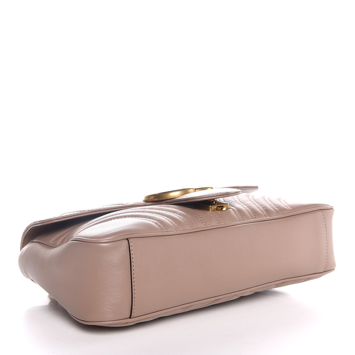 Calfskin Matelasse Medium GG Marmont Shoulder Bag Porcelain Rose