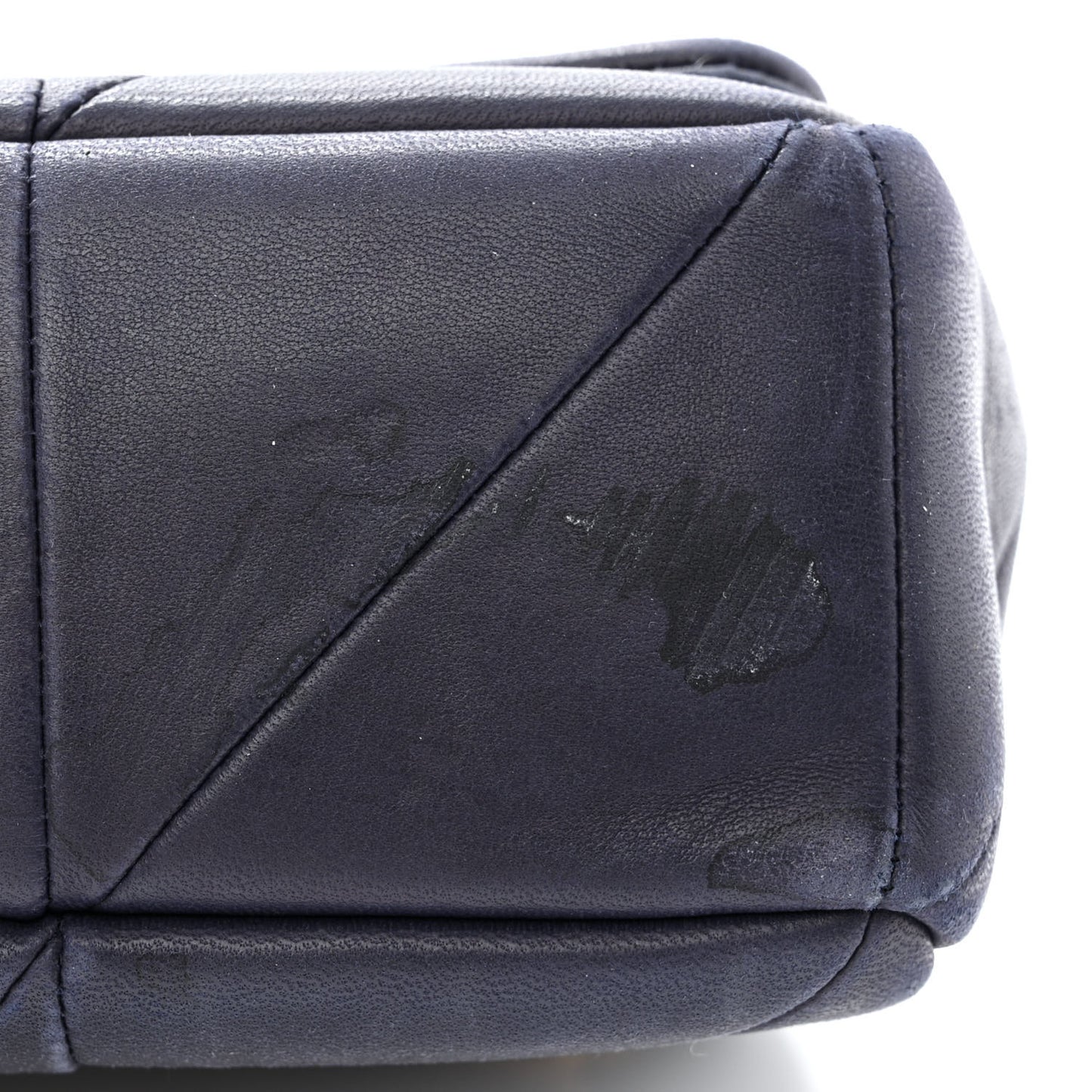 Lambskin Patchwork Monogram Medium Jamie Dark Notte