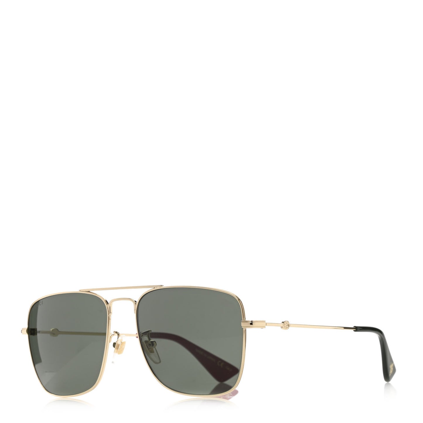 Squared Aviator Sunglasses GG0108S Black