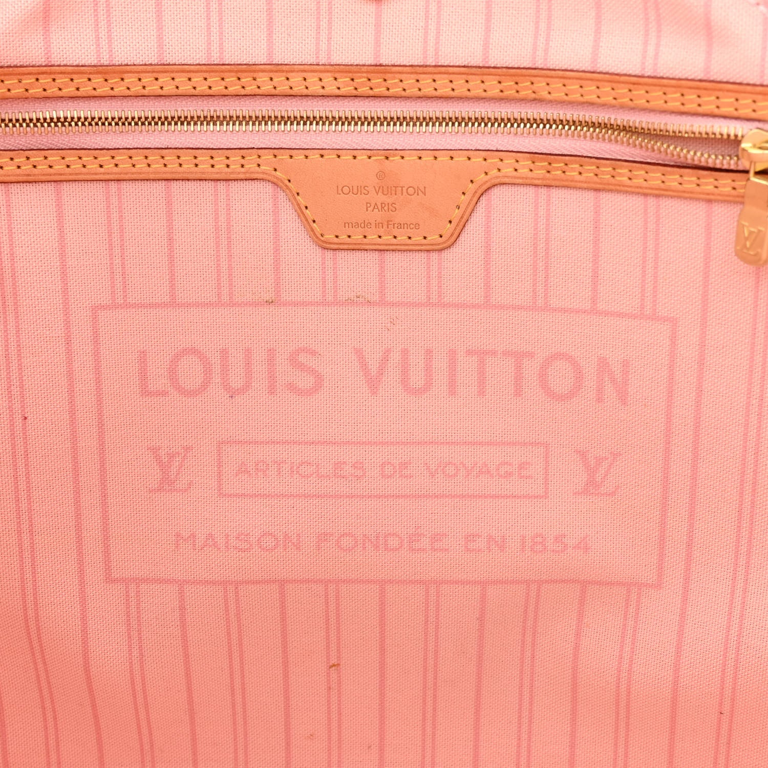 Louis Vuitton Damier Azur Neo Neverfull MM Rose Ballerine 7 of 16