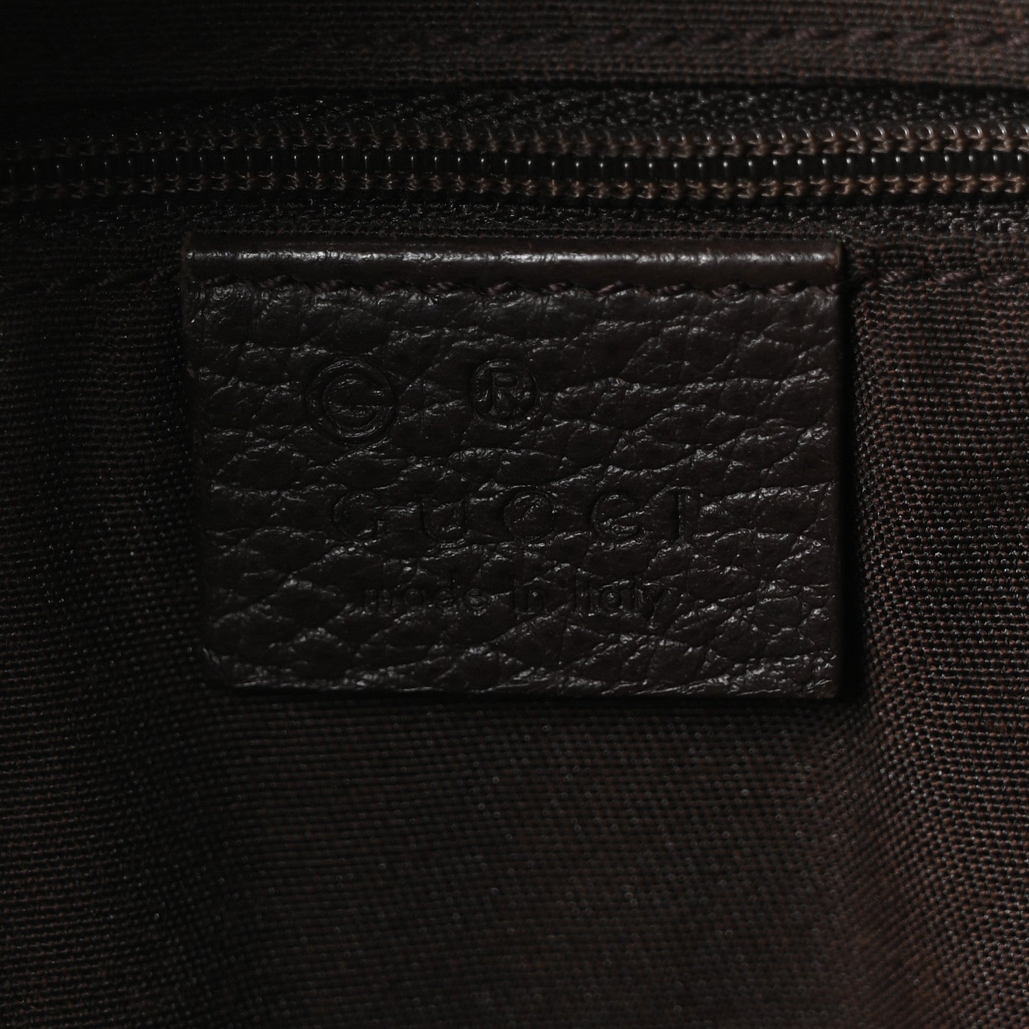 Gucci Calfskin Bamboo Top Handle Tote Dark Brown 6 of 10