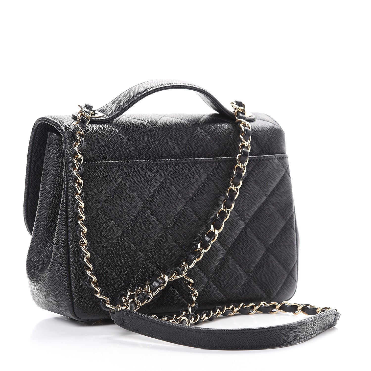 Chanel Caviar Quilted Small Business Affinity Flap Black 2 of 14