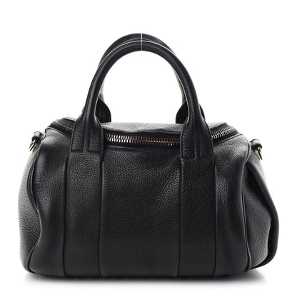 Alexander Wang Soft Pebbled Lambskin Rockie Black Pale Gold Hardware 1 of 10
