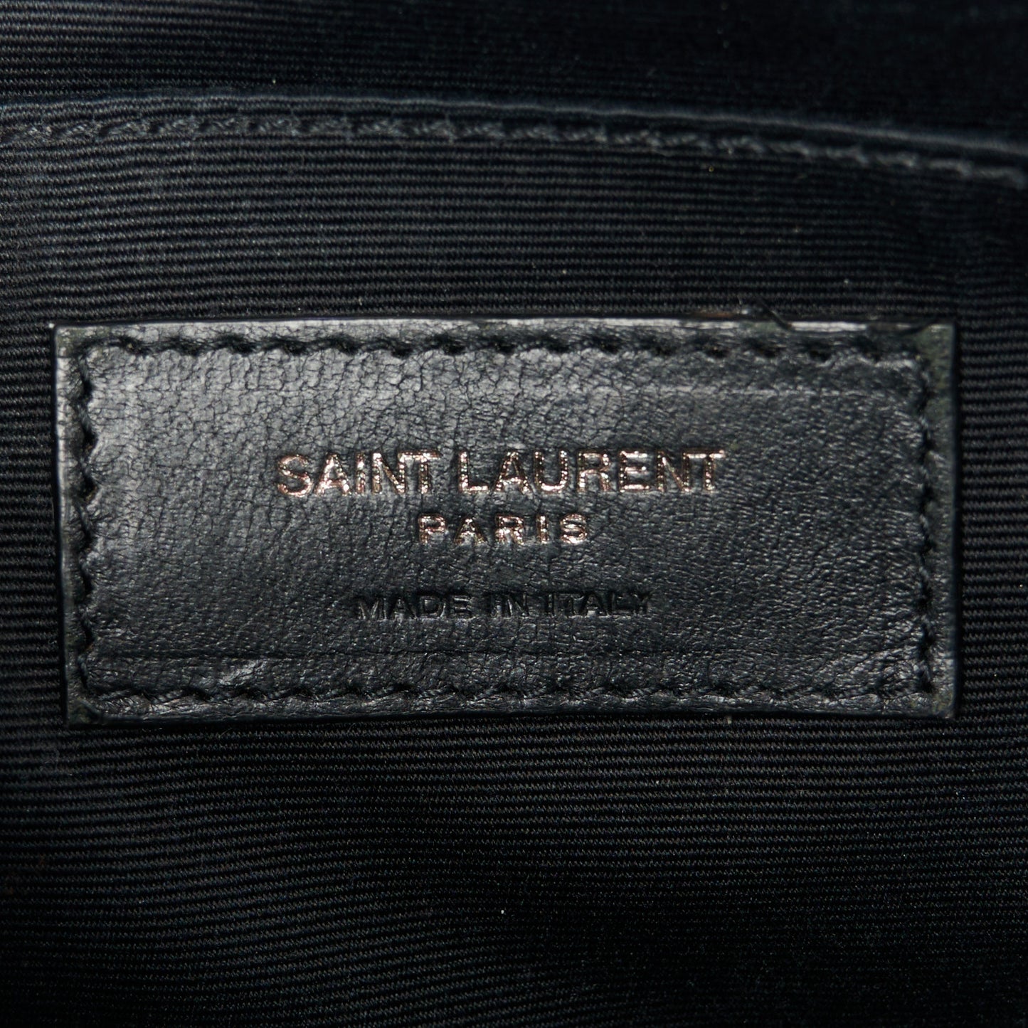 Calfskin Matelasse Monogram Lou Camera Bag Black