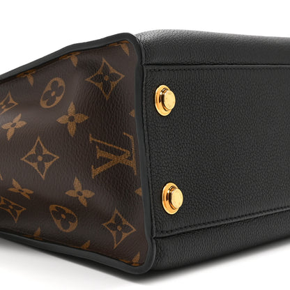 Louis Vuitton Calfskin Monogram On My Side PM Black 9 of 10