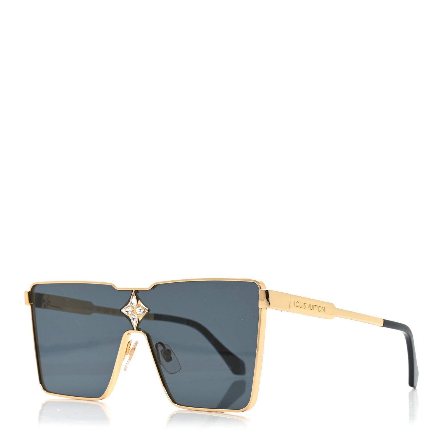 Louis Vuitton Acetate Swarovski Crystal Cyclone Sunglasses Z1700U Louis Vuitton Acetate Swarovski Crystal Cyclone Sunglasses Z1700U