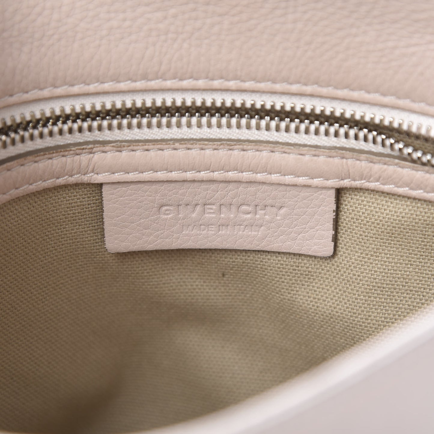 Waxy Grained Calfskin Small Pandora Pure Flap Bag Nude Pink