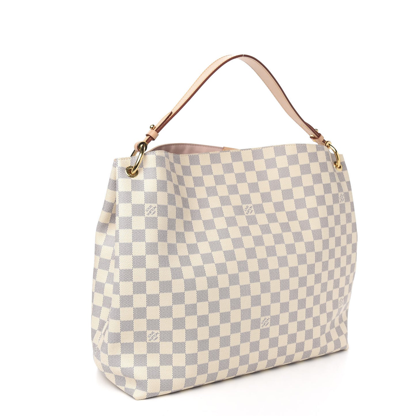 Damier Azur Graceful MM Rose Ballerine
