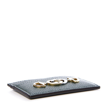 Gucci Grainy Calfskin Zumi Card Holder Vintage Green 4 of 7