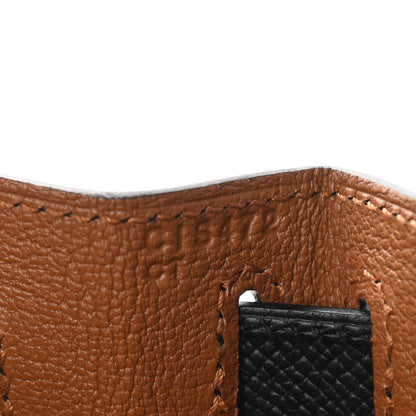 Hermes Epsom Horseshoe Kelly Sellier 28 Black 7 of 14