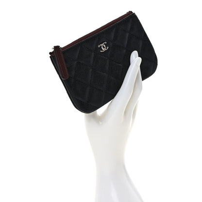 Chanel Caviar Quilted Small Pouch Black 2 of 8