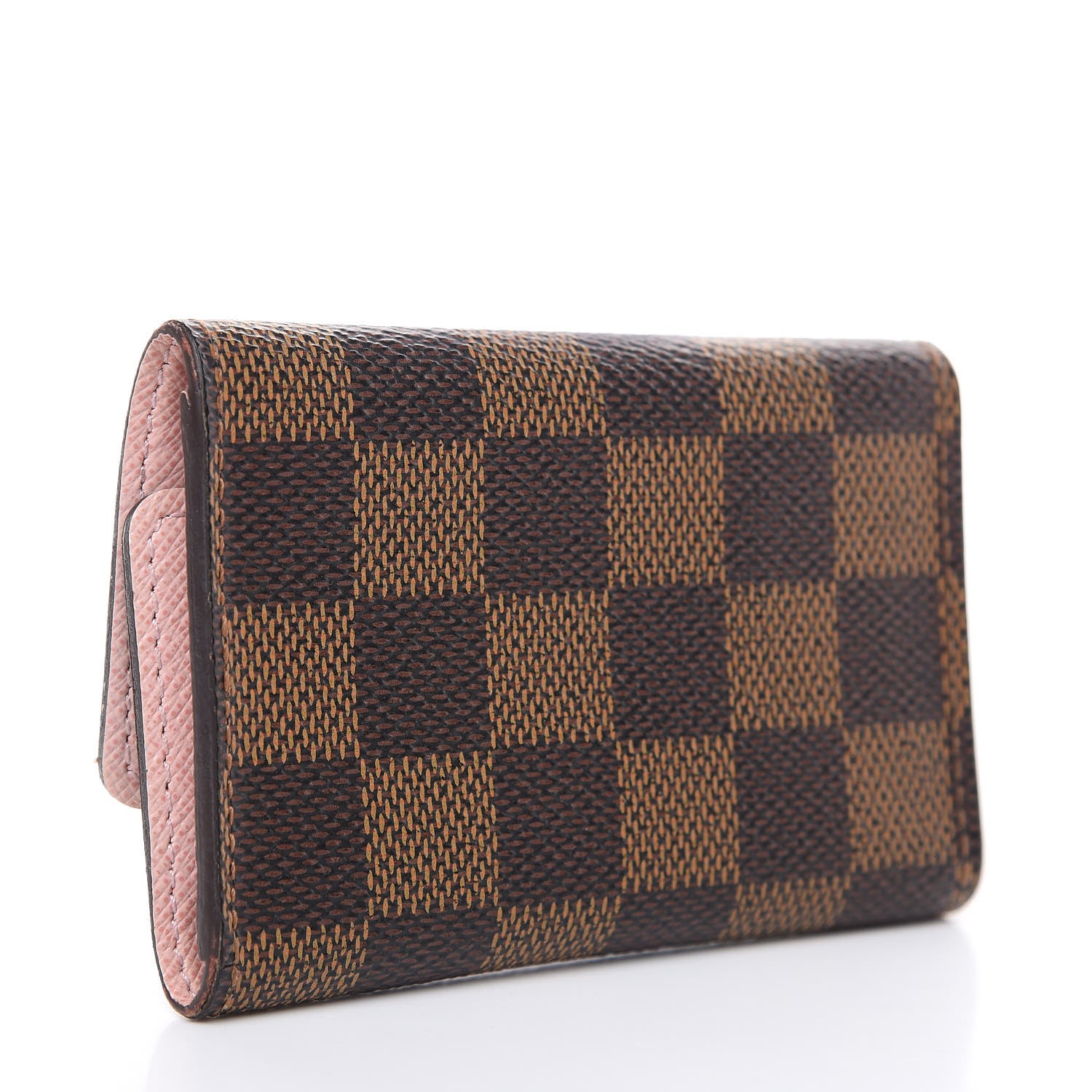 Louis Vuitton Damier Ebene Multicles 6 Key Holder Rose Ballerine 3 of 12
